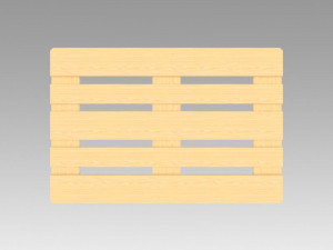 euro pallet Model 3D