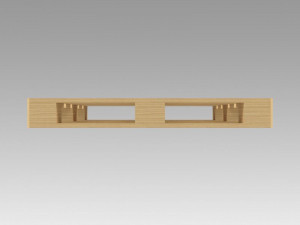 euro pallet Model 3D