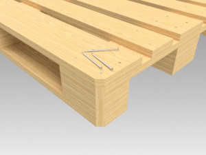 euro pallet Model 3D