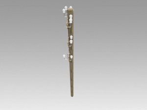 electric pole Modelo 3D