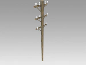 electric pole 3D Model
