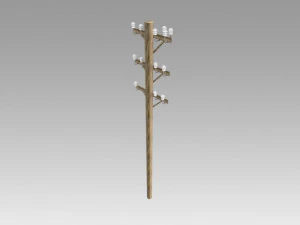 electric pole 3D Model