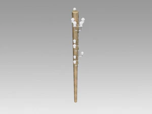 electric pole 3D Model
