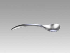 spoon 3Dモデル