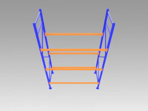 prateleiras Modelo 3D