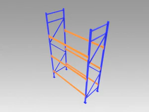 prateleiras Modelo 3D