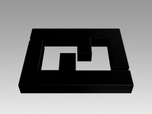 fendi logo Model 3D