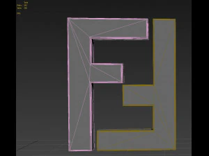 fendi logo 3D Model