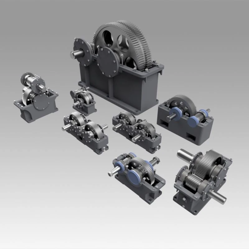 gearbox set 3D Model .c4d .max .obj .3ds .fbx .stl .blend