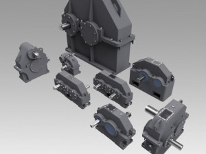 gearbox set Modello 3D