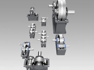gearbox set 3D Model
