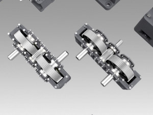 gearbox set Modello 3D