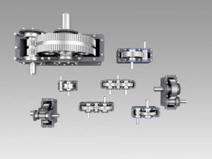 gearbox set 3D Model