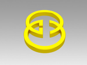 gucci logo Modelo 3D