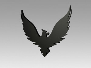 heraldry eagle 3D Model