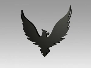 heraldry eagle 3D Model