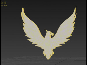 heraldry eagle 3D Model