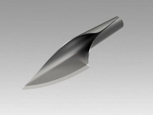 knife sheet metal 3D 모델