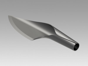 knife sheet metal Modelo 3D