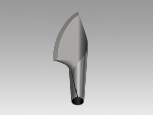 knife sheet metal Modelo 3D