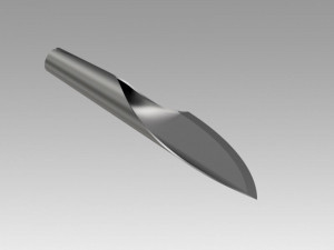 knife sheet metal Modelo 3D