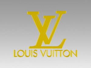 louis viutton logo Modèle 3D
