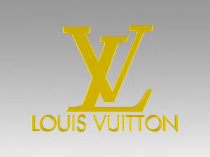 логотип louis vuitton 3D Модель