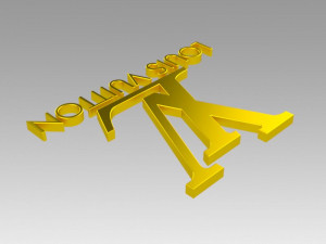 louis viutton logo 3D 模型