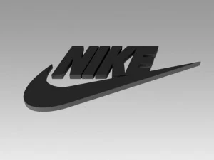 nike logo 3D Model