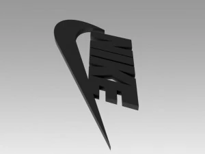 nike logo 3D Model