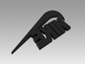 nike logo 3D Model