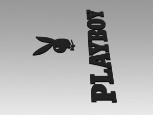 playboy logo 3D Модель