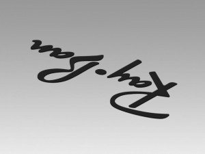 ray ban logo 3D Модель