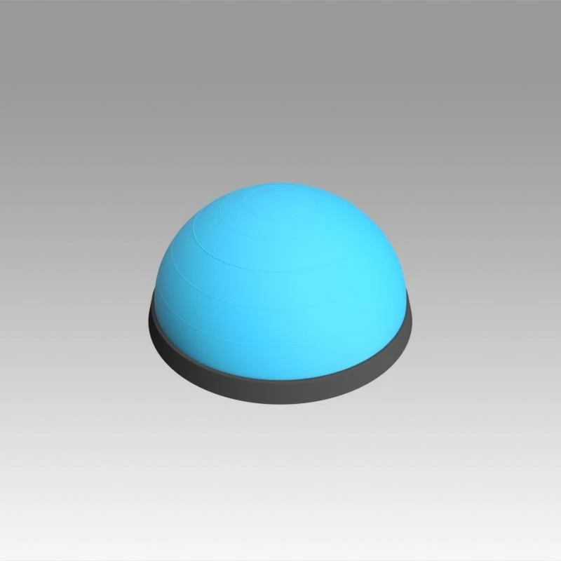 bosu ball 3D Model .c4d .max .obj .3ds .fbx .stl .blend 
