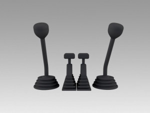 control levers 3D Модель