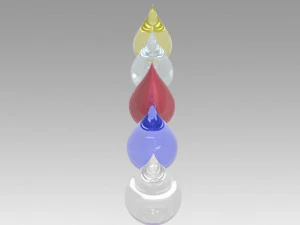 drop set 3D Model