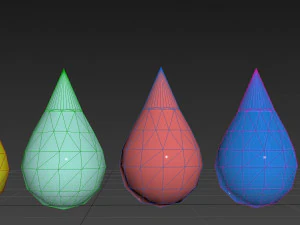 drop set 3D Model