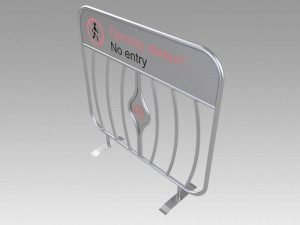 fencing in the moscow metro 3D Model