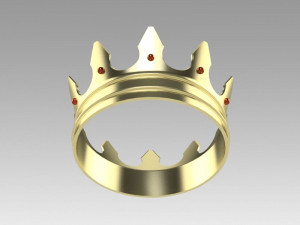 gold crown 3D Model