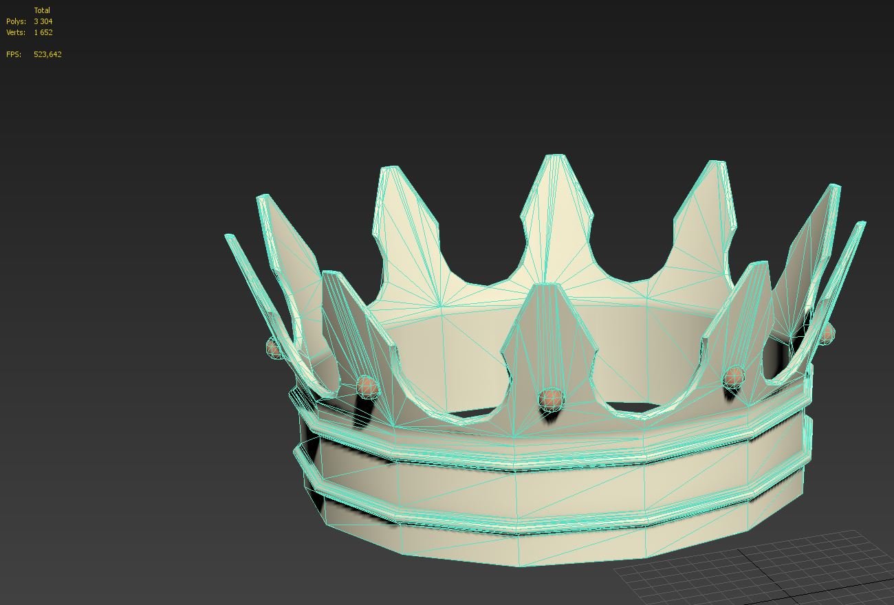 Crown 3d. 3d Gold Crown. Crown 3d model free download.