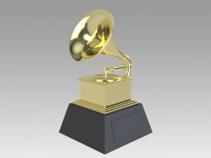 prix Grammy Modèle 3D