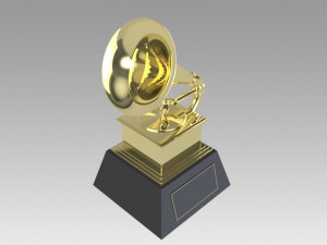 grammy award 3D Модель