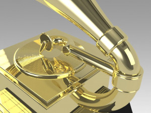 grammy award 3D Модель