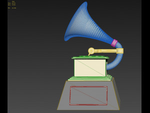grammy award 3D Модель