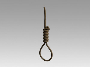 hangman knot 3D मॉडल