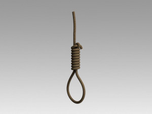hangman knot 3D 모델