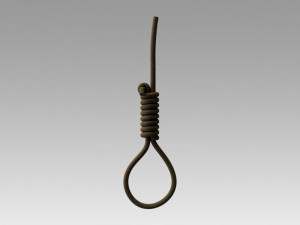 hangman knot 3D 모델