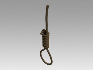 hangman knot 3D 모델
