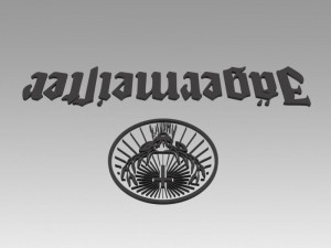 jagermeister logo Modelo 3D