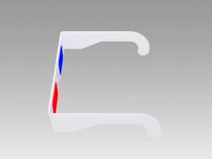 paper 3d glasses Model 3D